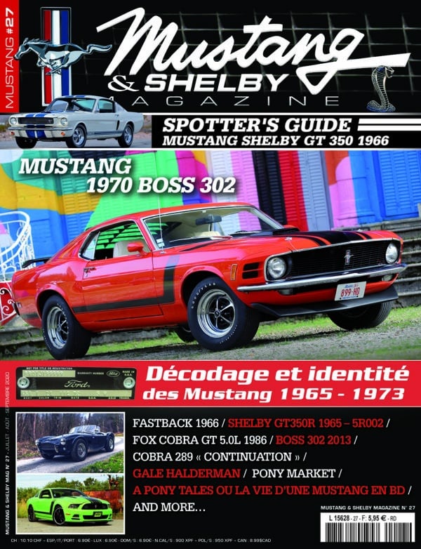 Mustang et Shelby n°27